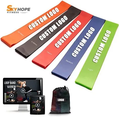 Latex elastischen Widerstand Band Loops